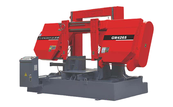 夹江GW4265双柱龙门卧式带锯床