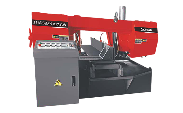 夹江GX4240旋转式带锯床