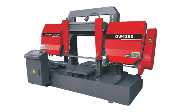 夹江GW4250双柱龙门卧式带锯床